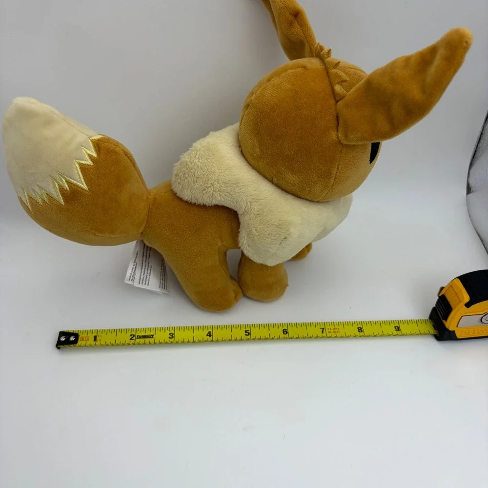Pokemon‎ Eevee Plush Brown Stuffed Animal Toy Jazwares PKW4018-071023-WH 8 Inch